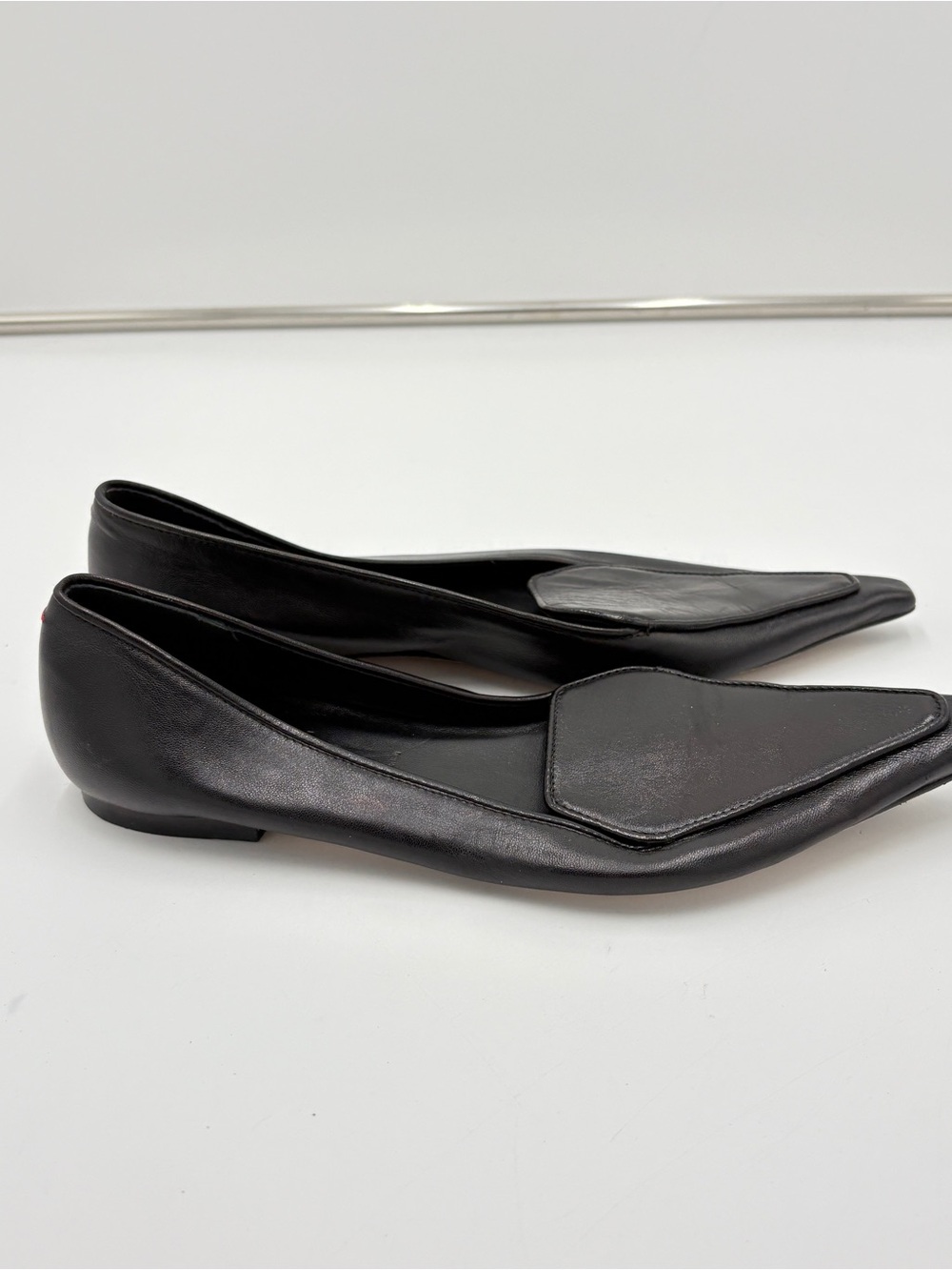 Aeyde Pointed Toe Ballet Flats Loafers Witchy Classic Minimalist Old Money EU 37 - Picture 1 of 7